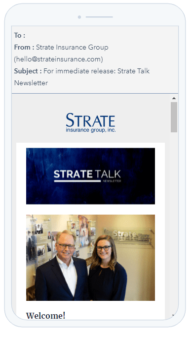 Strate Talk Newsletter Sample